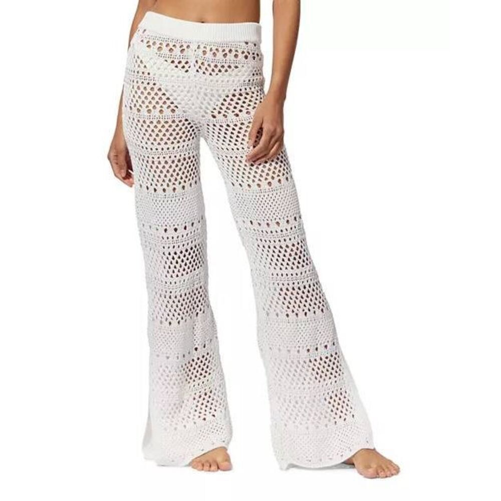 Solid & Striped the Logan crochet cover up pants Small